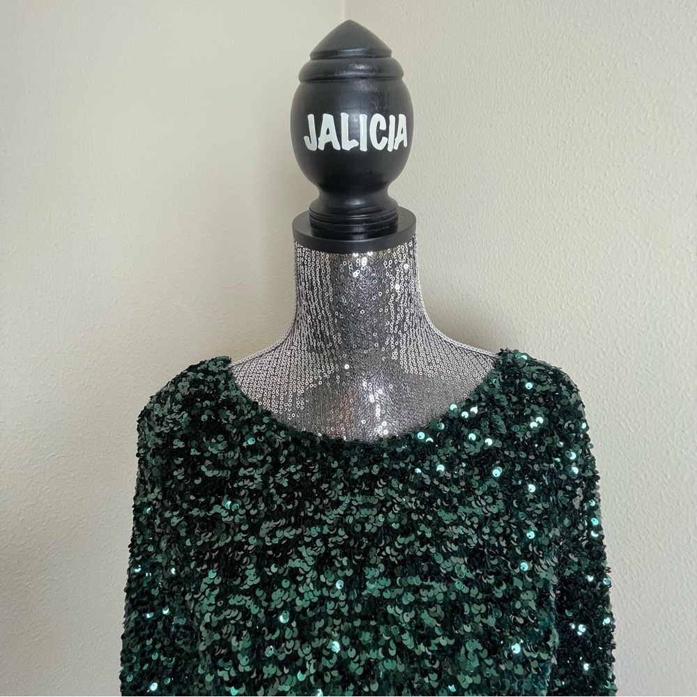bardot emerald green dress Amarra 88043 - Short Sheath Dress main image 1